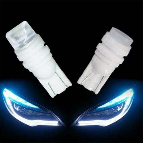 New 1Pcs T10 W5W Ceramic 3D LED Waterproof Super Bright Energy Save Wedge Licence Plate Lights Lamp Car Reading Dome Bulb#294298