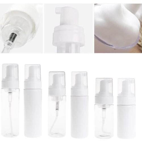 Foaming Soap Pump Shampoo Dispenser Lotion Liquid Foam Bottle Container Portable