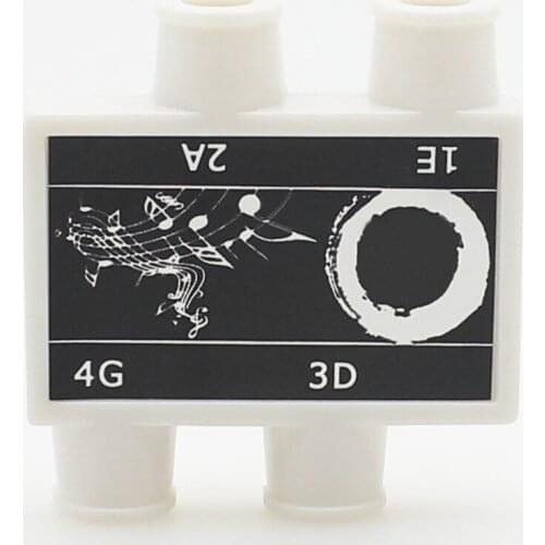 Durable Strings Pitch Pipe I / O / D / G For Violin Tuner Musical Instrument