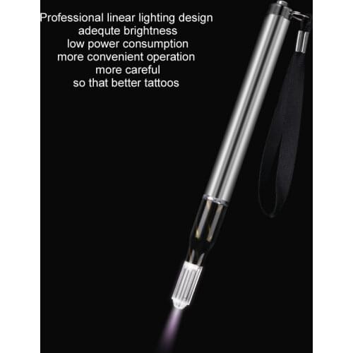 Professional Permanent Makeup Manual Pen with LED Light Microblading Hand Tools for Eyebrow Lip Microblading Accessories Supply