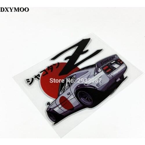 Car Styling Funny JDM AE86 Z Drift Good At Bad Car Sticker Reflective Car Motorcycle Sticker Decals