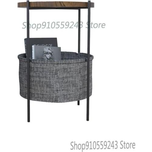 Creative Mobile Coffee Table Corner Table Modern Small Apartment Side Table Light Luxury Nordic Living Room Small Sofa Small Sim