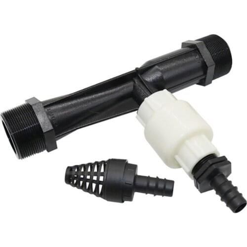 2" 63 DN50 Venturi Fertilizer Injector Garden Agriculture Irrigation Watering Device Patio Lawn Fertigation Equipment 1 Pc