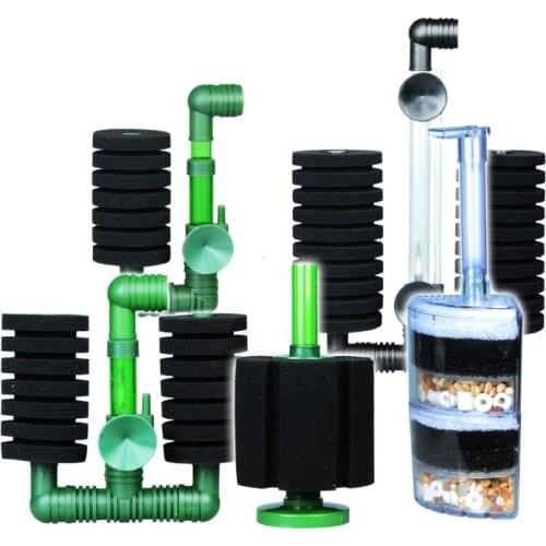 XINYOU Sponge Filter Biochemistry Cotton Filter Water Demon Culture Bacteria Increase Oxygenation Aquarium Fish Plant Tank