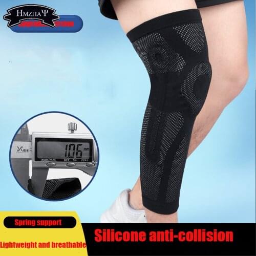 1 Piece Compression Knee Pads Breathable Joint Patella Protector Basketball Football Fitness Running Leggings Sports Knee Pads