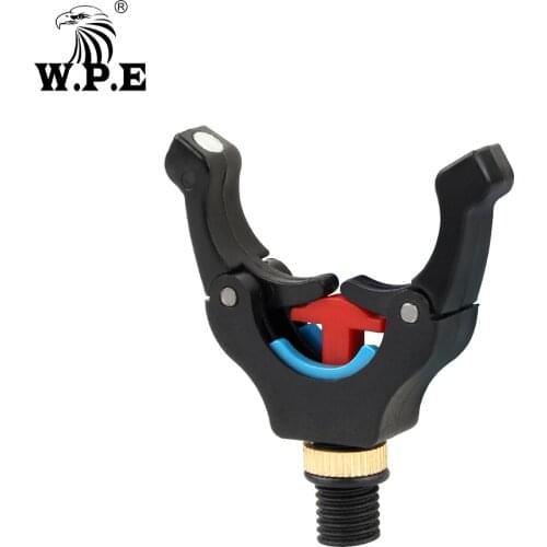 W.P.E 1pcs Carp Fishing Rod Locker Rod Rest Head Pod Holder Magnetic Gripper Carp Fishing Accessories Fishing Tackle Pesca