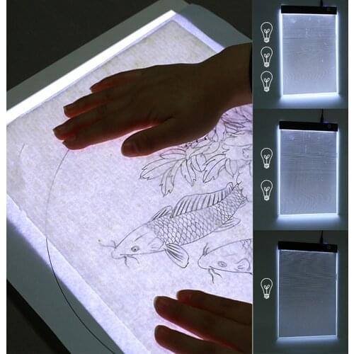 Tool acrylic set of light and shadow board high light transmission copy table painting board version plug-in luminous drawing bo