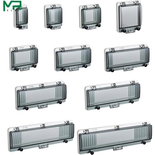 Circuit Breaker Transparent Waterproof Box Window Distribution Box Protect Window Cover Monitor Observation Window Switch Ip67