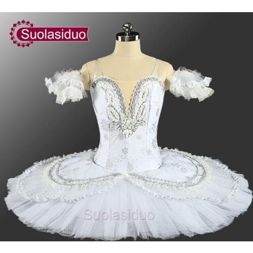 White Swan Lake Ballet Tutu Costumes Girls Ballet Tutu Professional Stage performance clothes SD0053