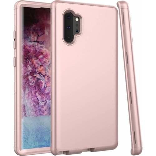 Case For Samsung Galaxy Note 10 Back Cover Full Protect 3 in 1 Armor shock proof Soft case Coque for Galaxy Note 10 Plus 5G case