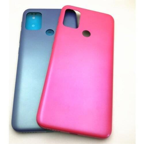 For Motorola Moto G20 XT2821 Back Battery Cover Rear Panel Door Housing Case With side key Repair parts