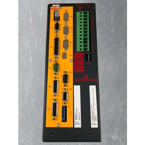 BAUMULLER SERVO DRIVER BUM60-VC-BC-0074 SPOT STOCK BUM60-03/06-54-B-001 USED GOOD IN CONDITION PLEASE INQUIRY