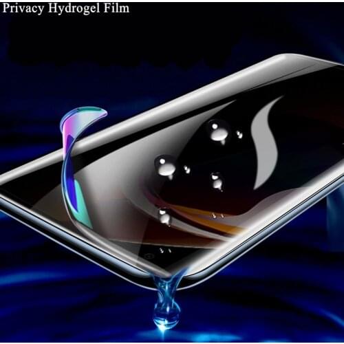 Hydrogel Film For Huawei P30 Lite P20 Pro Mate 30 Privacy Soft Screen Protector For Huawei P40 Honor 50 Pro V20 Protective Film