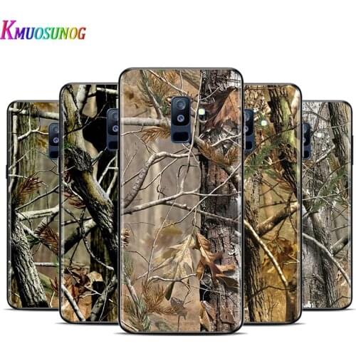Realtree Real Tree Camo For Samsung Galaxy A9 A8S A8 A7 A6S A6 A5 A3 A750 Plus 2018 2017 2016 Star Black Phone Case