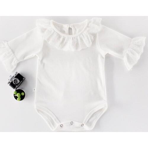 Baby Girl Bodysuits Long Sleeve Newborn Baby Onesie Body Suit Top Autumn Winter Toddler Infant Cotton Jumpsuits Pajamas Clothes