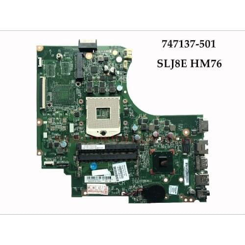 High quality for HP Touchsmart 15-d laptop Motherboard 747137-501 747137-001 HD4000 hm76 s989 DDR3 100% Tested before shipping