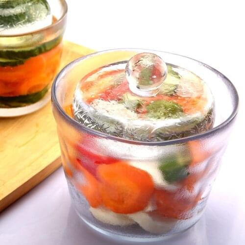 Japanese style overnight pickle, pickle, pickle, jar, container, pickle tank, thick mist, heavy stone, shallow bowl