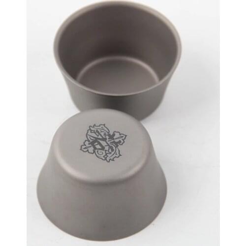 2016 Manufacture New Mode Fire Maple Titanium Bowl Outdoor Tableware Camping Travelling ultra Light Cookware Series