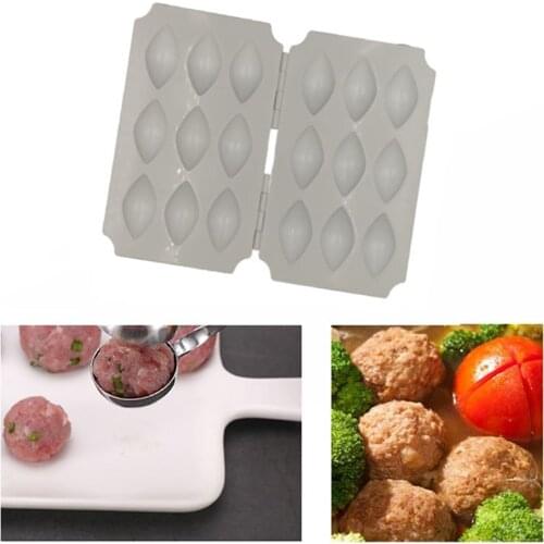 New Meatball Maker Kibbeh Manual Meatloaf Mold Maker Press Minced Meat Processor Cake Desserts Kitchen Tool Meat Pie Accessories