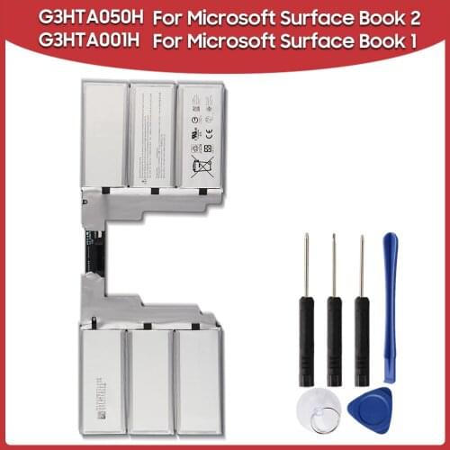 Original Replacement Battery G3HTA050H For Microsoft Surface Book2 1835 Keyboard 93HTA001H For Microsoft Surface Book 1st 1785