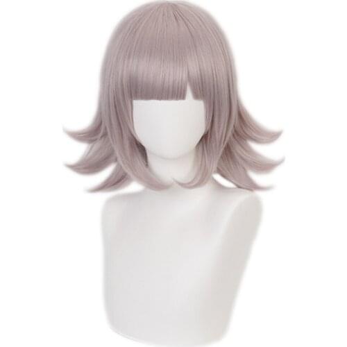 Danganronpa Chiaki Nanami Cosplay Wig Heat Resistant Synthetic Hair Carnival Halloween Party Props