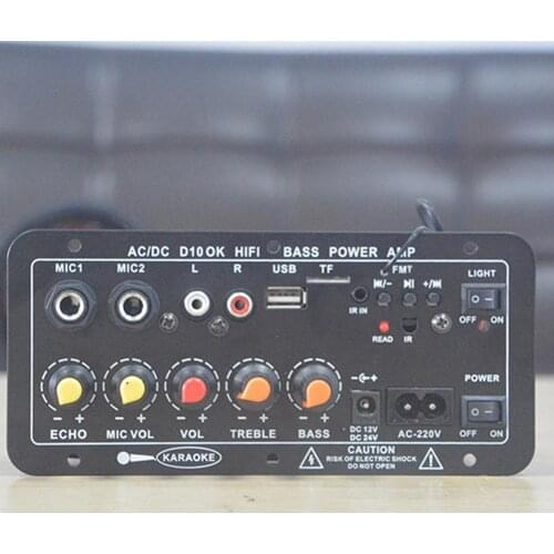 Bluetooth Digital Amplifier Board 25W Audio Amplifiers Family K Song Outdoor Car Subwoofer Power Amplifier Board