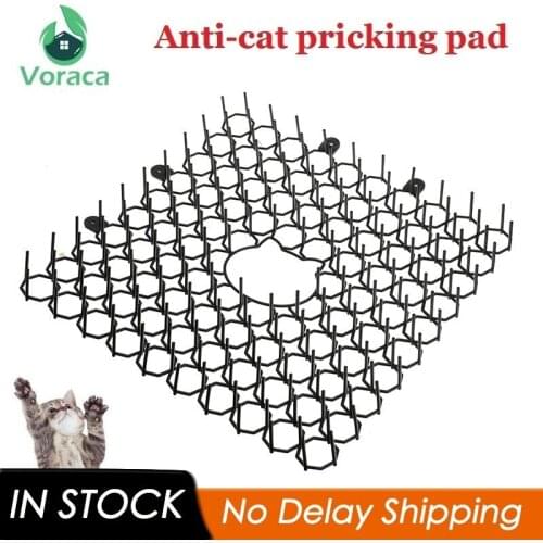 Garden Cat Dog Scat Mat Cats and Dogs Repellent Mat Plastic Spike Keeping Cats and Dogs From Digging Anti-Cats Pricking Network