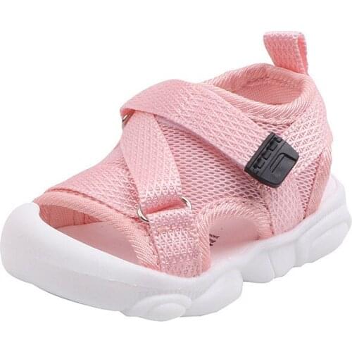 2021 New Summer Kids Sandals Open Toe Toddler Boys Sandals Orthopedic Sport Mesh Baby Boys Girls Sandals Shoes