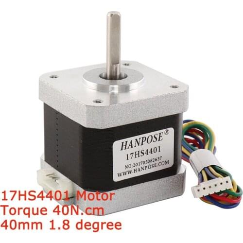 4-lead Nema17 Stepper Motor for 3D printer 42 motor Nema 17 motor 42BYGH 1.7A (17HS4401) motor for CNC XYZ