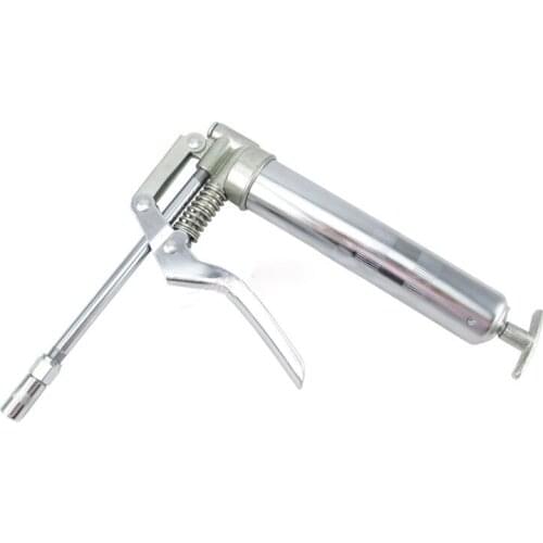 120CC Repair Lubrication Grease Machine Set Vehicle Tool Mini One Handed With Oil Tip Auto Use Professional Metal Steel Hose