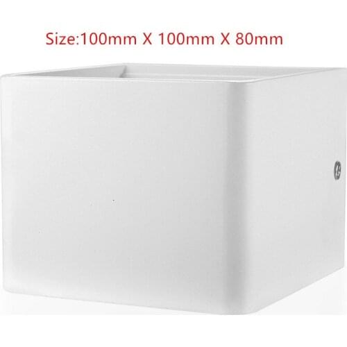 3W 220V Modern Brief Cube Led Wall Lamp Wall Light For Bedroom Home Lighting Luminaire Bathroom Light Fixture Wall Sconce