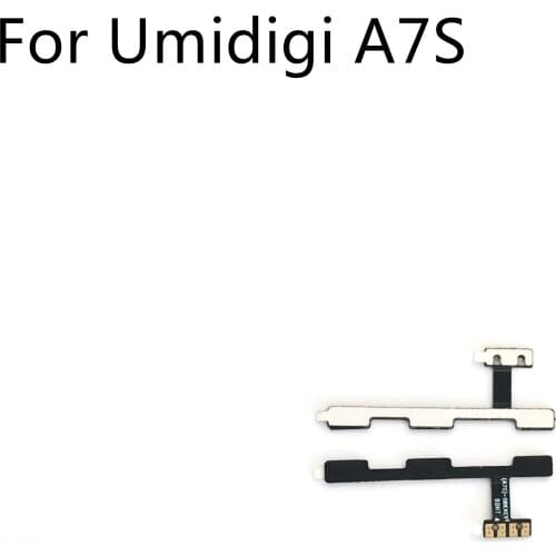 UMIDIGI A7S New Power On Off Button+Volume Key Flex Cable FPC For UMIDIGI A7S 6.53" 1600x720 Smartphone