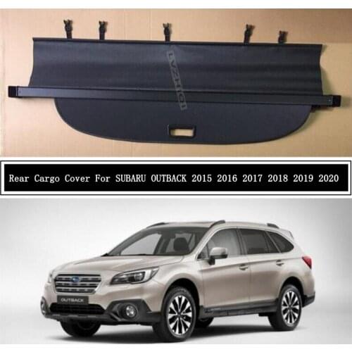 Rear Cargo Cover For SUBARU OUTBACK 2015 2016 2017 2018 2019 2020 2021 Partition Curtain Screen Shade Trunk Security Shield