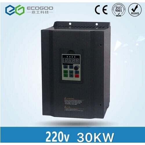 30kw 220v 1 phase input & 220V 3 phase output 40HP 400HZ motor ac drive/frequency inverter