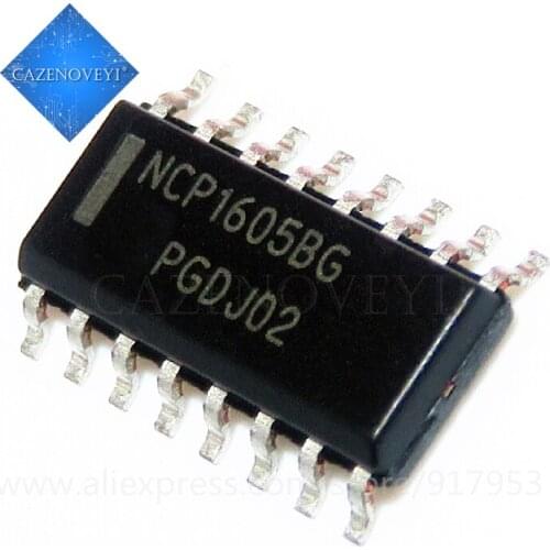 5pcs/lot NCP1605DR2G NCP1605G NCP1605 SOP-16 Brand New Original Management IC In Stock