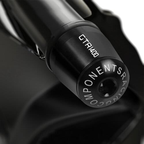 Motorcycle Accessory CNC Aluminum 7/8'' 22MM Handlebar Grips Handle Bar Cap For Kawasaki GTR1400/CONCOURS GTR 1400 2007-2016