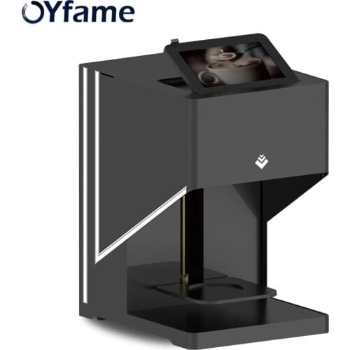 OYfame Automatic Coffee Printer Coffee Printing Machine With Tablet Multifunctional For Coffee Cake Beer Art Cappuccino Printer