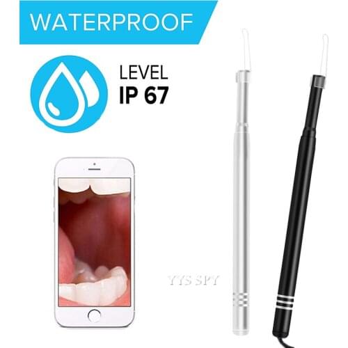 5.5mm Endoscope Mini Camera LED Light HD Video Visual Ear Spoon Borescope Household USB Otoscope for Android OTG UVC Phone