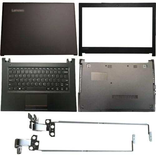 NEW Laptop LCD Back Cover/Front Bezel/Hinges/Palmrest/Bottom Case For Lenovo V510-14IKB E42 E42-30 E42-70 E42-80 4ELV8LCLV00