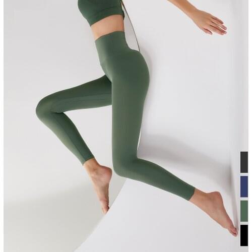 New 2021 No Embarrassment Line Lulu Yoga Pants Woman High Waist Sport Legging Jogging Push Up Tights Gym Workout Yoga Clothes