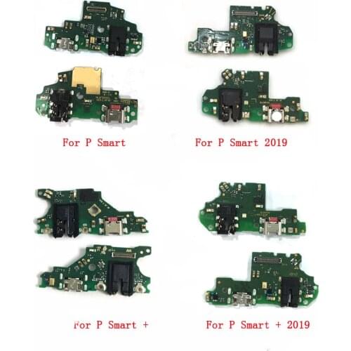 Original For Huawei P Smart / P Smart 2019 / P Smart Plus + USB Charger Dock Port Connector Board USB Charging Port Flex Cable