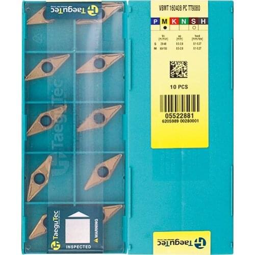 Original VBMT160408-PC TT9080 Carbide Inserts Milling Insert Lathe CNC Tools For Turning Insert