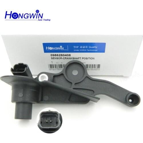 Genuine No.0986280408 Crankshaft Position Sensor Fits Citroen Berlingo C2 C3 C4 Nemo Peugeot 1007 106 206 207 306 307, 1920AW