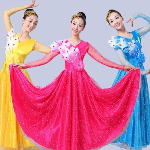 2021 Opening Dance Dress Women Flamenco Dress Extoic Dance Wears Ballroom Dance Clothes Stage Outfit Paso Doble Dress