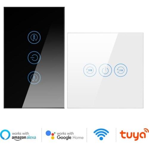 WiFi Boiler Switch 4400W EU US Standard Smart Water Heater Switch Tuya Smart Life App Control Work With Alexa Google Smart Home