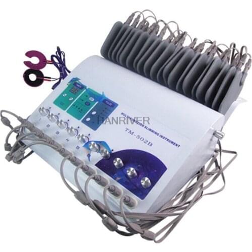 TM-502B Newest Portable Russia Wave Electrical Stimulation EMS Machine Reduce Cellulite Slimming Weight Loss Beauty Equipment