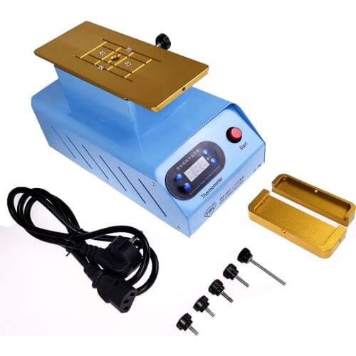 Rotary disc separator is equipped with a vacuum pump manual separator TBK 988Z built into the LCD screen 220V