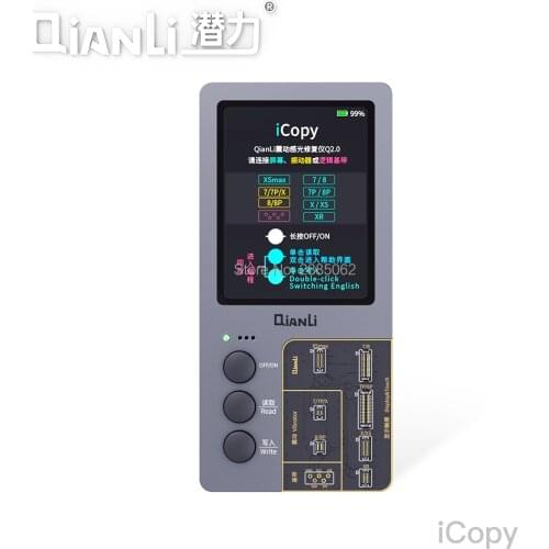 Qianli iCopy LCD Screen Original Color Repair Programmer for iPhone XR XSMAX XS 8P 8 7P 7 Vibration/Touch/Photosensitive Repair