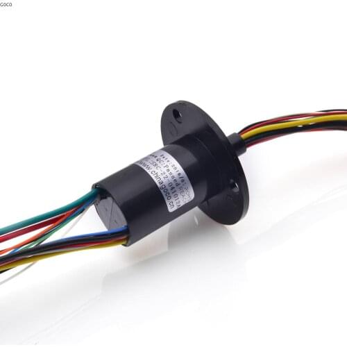 Tank Turret Slip Ring Home Fire Detection Alarm Smoke Alarm Sensor Slip Ring 4 Way 10A + 12 Way 2A