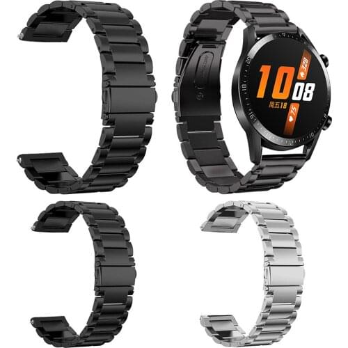 Stainless Steel Strap for Huawei Watch GT2 46mm Smart Watch Watchband bracelet de montre Correa de reloj pasek do zegarka